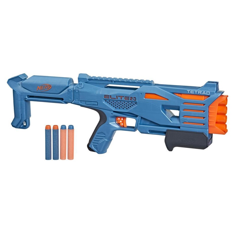 Բլաստեր NERF Elite 2.0 F5025 Tetrad QS4 8+ 3