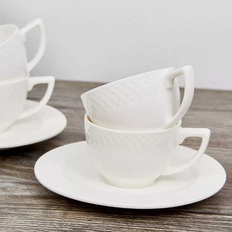 Սուրճի բաժակ Wilmax WL-880107-JV ճենապակի 90մլ 6 հատ 2