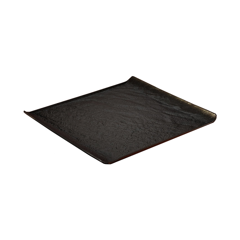 Մատուցարան Wilmax WL-661107/A SlateStone քառակուսի սև ճենապակի 27x27սմ