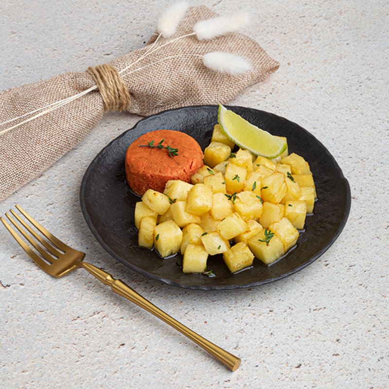 Կլոր ափսե Wilmax WL-661123/A 5732 ճենապակի 18սմ Սև 2