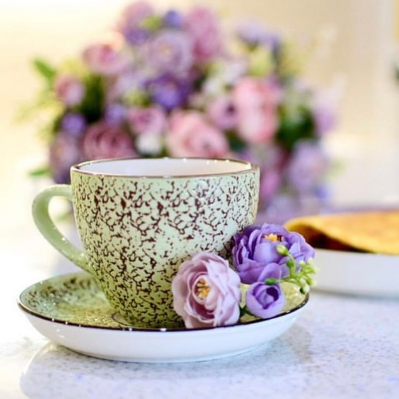 Թեյի բաժակ Wilmax WL-667135/A ճենապակի 190մլ 6 հատ 2