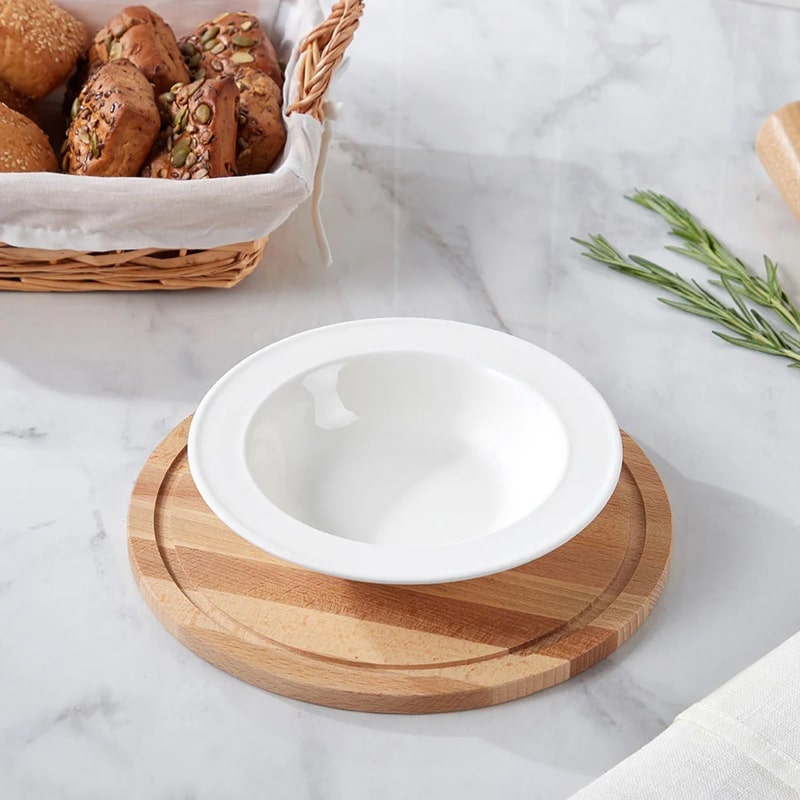 Ապուրի ափսե Wilmax WL-991019/A սպիտակ ճենապակի 18սմ 285մլ 4