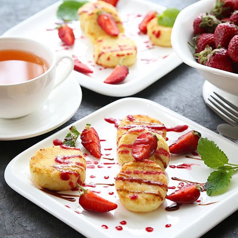 Քառակուսի ափսե Wilmax WL-991227 7880 N8 ճենապակի 20x20սմ 2