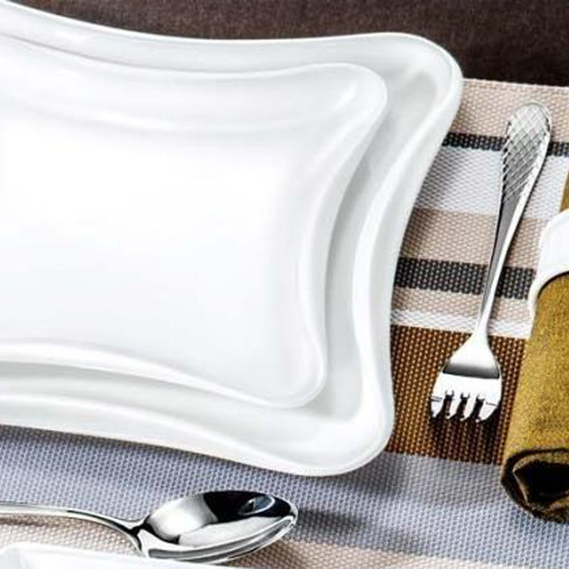 Քառակուսի ափսե 991264/A 7217 ճենապակի 19.5x19.5սմ 2