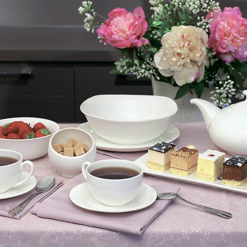 Աղցանաման Wilmax WL-992004/A կլոր սպիտակ ճենապակի 15սմ 700մլ 3