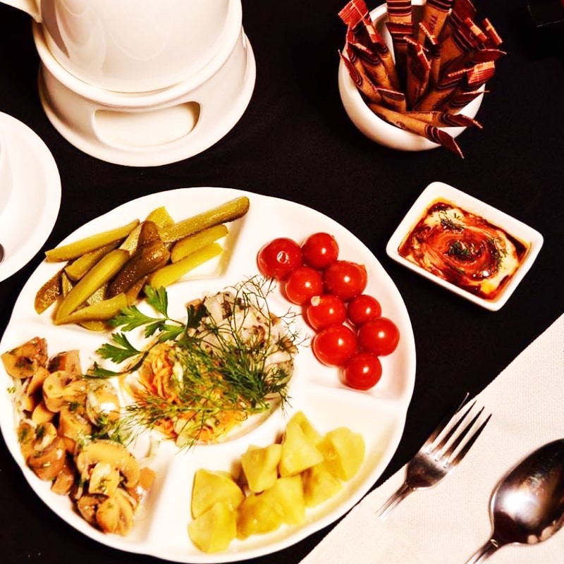 Կաբարետնիցա Wilmax WL‑992019/A կլոր 4 տեղանոց սպիտակ ճենապակի 25.5սմ 3