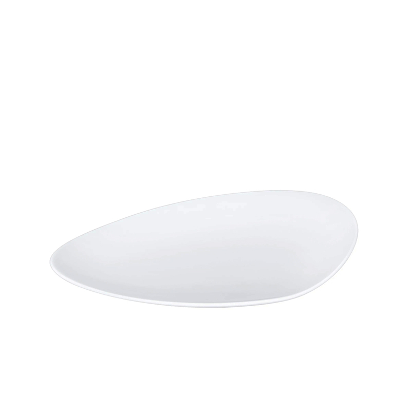 Մատուցարան Wilmax WL-992796/A եռանկյունի սպիտակ ճենապակի 29սմ