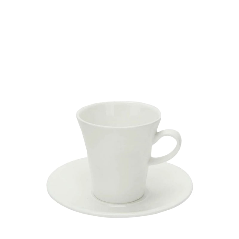 Սուրճի բաժակ Wilmax WL-993005/AB ճենապակի 160մլ սպիտակ 6 հատ