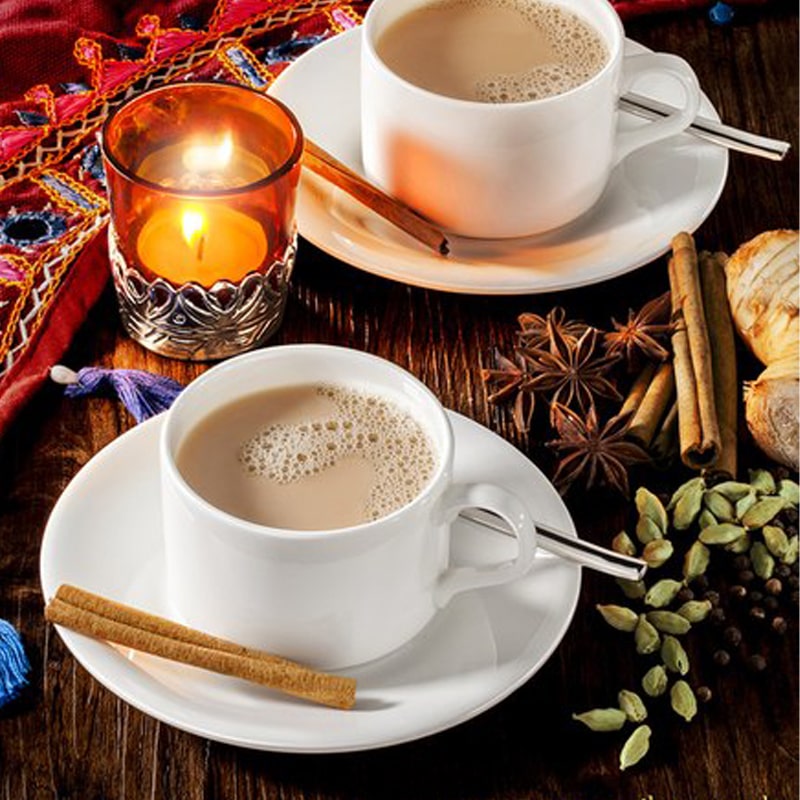 Թեյի բաժակ Wilmax WL-993006/AB ճենապակի սպիտակ 160մլ 6 հատ 2