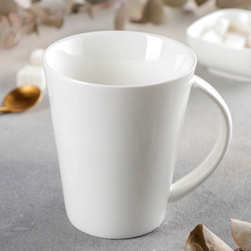 Թեյի բաժակ Wilmax WL-993012/A ճենապակի 380մլ սպիտակ 2