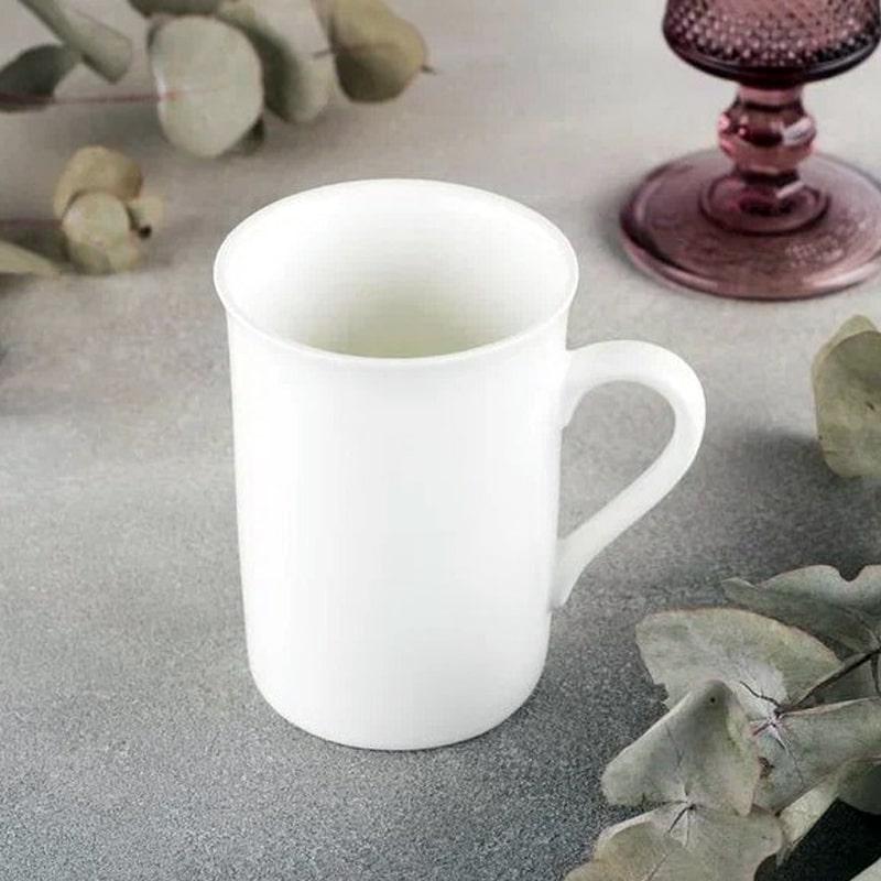 Թեյի բաժակ Wilmax WL-993013/A ճենապակի 300մլ սպիտակ 2