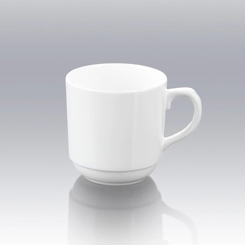 Թեյի բաժակ Wilmax WL-993017/A ճենապակի սպիտակ 250մլ 2