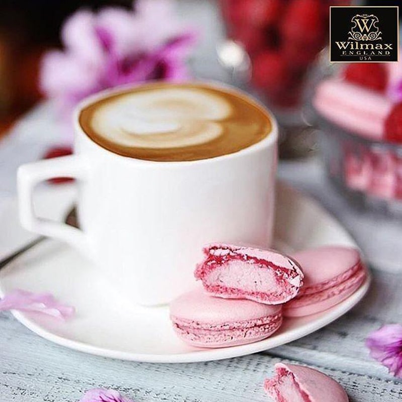 Սուրճի բաժակ Wilmax WL-993041/AB Ilona ճենապակի 90մլ սպիտակ 6 հատ 2