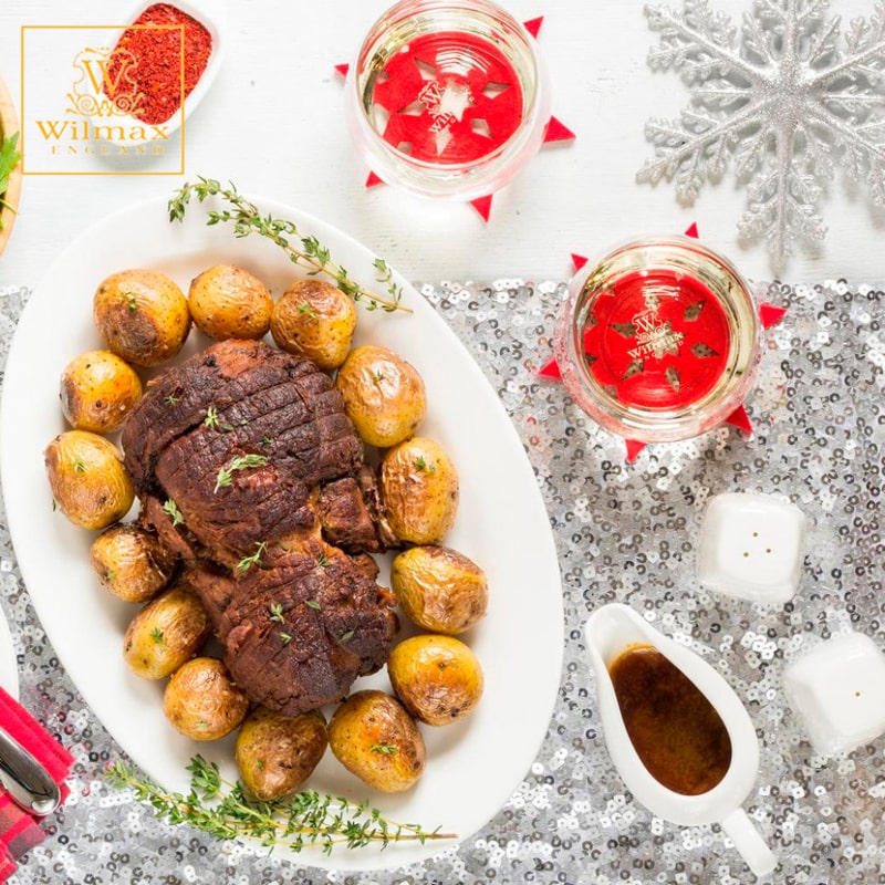 Համեմունքի տարաների հավաքածու Wilmax WL-996092/SP Ilona սպիտակ ճենապակի 2 հատ 3