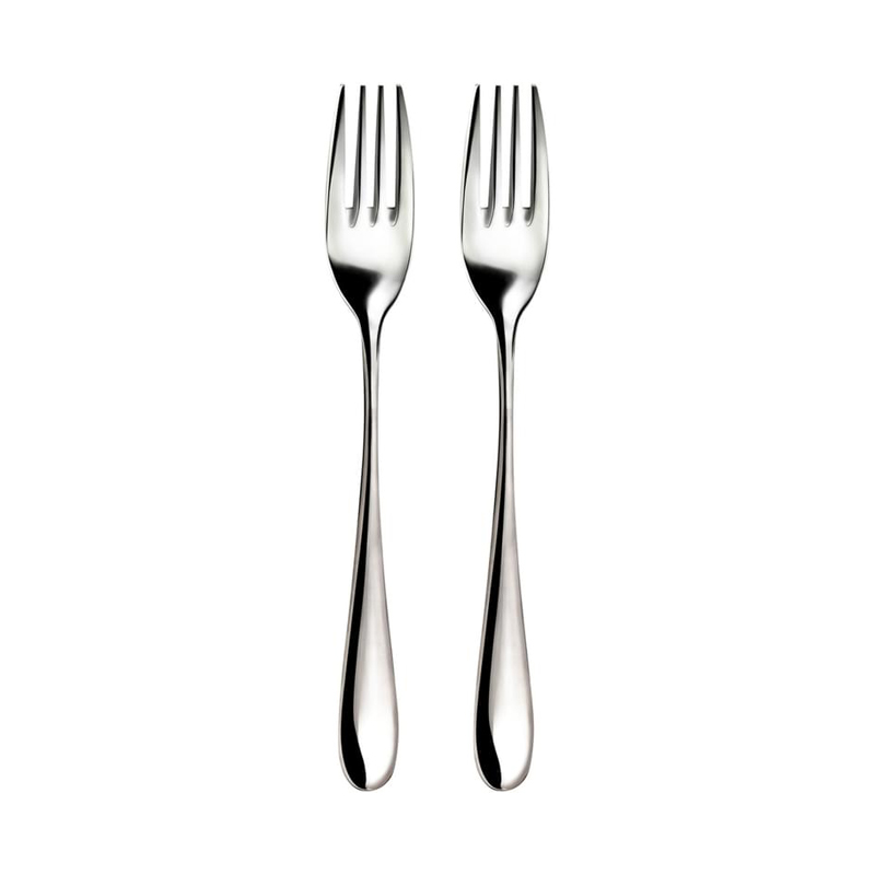 Ճաշի պատառաքաղ Wilmax WL‑999101/2B Stella արծաթագույն չժանգոտվող պողպատ 20սմ 2 հատ