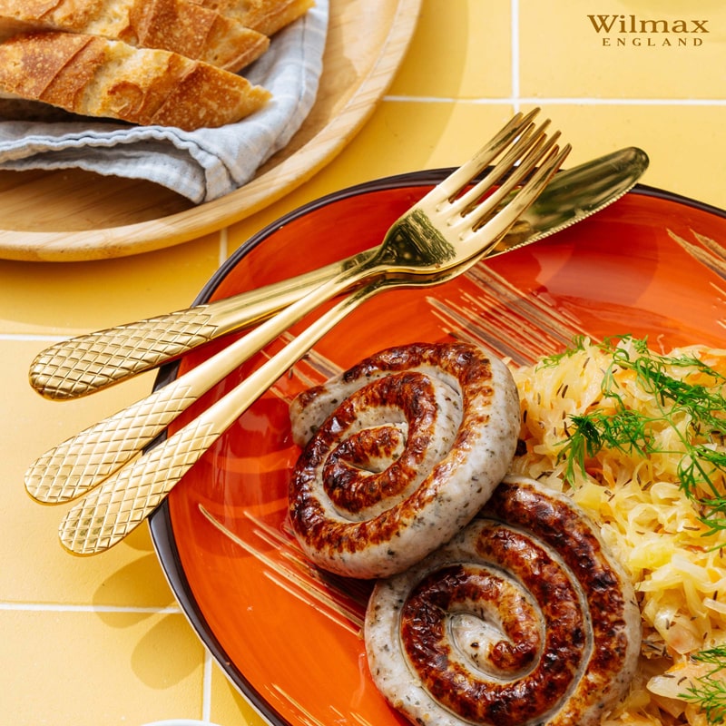 Պատառաքաղների հավաքածու Wilmax WL-999232/2B Julia ոսկեգույն չժանգոտվող պողպատ 20սմ 2 հատ 2