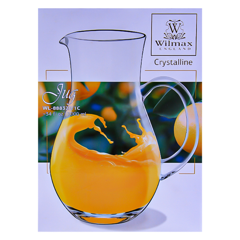 Գրաֆին Wilmax WL-888320/1C Olivia թափանցիկ բյուրեղապակի 1000մլ 2