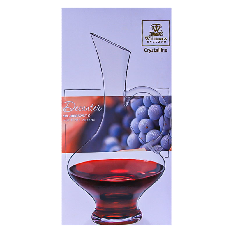 Գրաֆին (դեկանտեր) Wilmax WL-888325/1C բյուրեղապակի 1.5լ 2