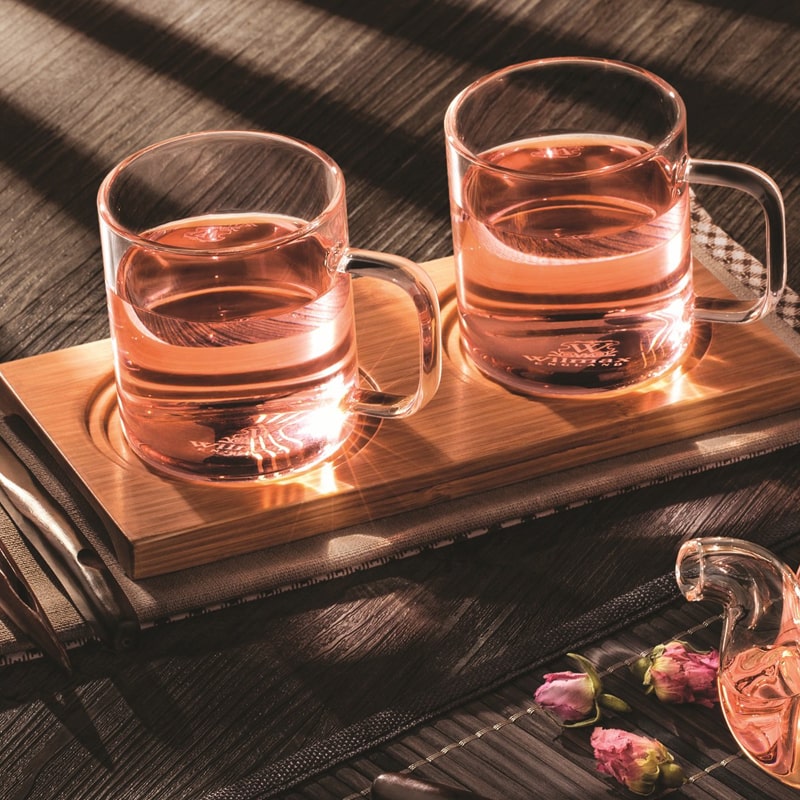 Լուծվող սուրճի, կապուչինոյի, թեյի բաժակ Wilmax WL-888605/A թերմո ապակի 250մլ 2