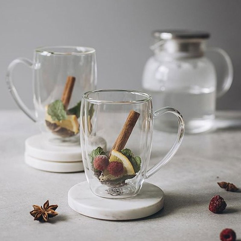 Լուծվող սուրճի, կապուչինոյի, թեյի բաժակ Wilmax WL-888737/A թերմո ապակի 150մլ 2