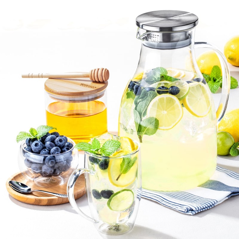 Լուծվող սուրճի, կապուչինոյի, թեյի բաժակ Wilmax WL-888738/A թերմո ապակի 200մլ 2