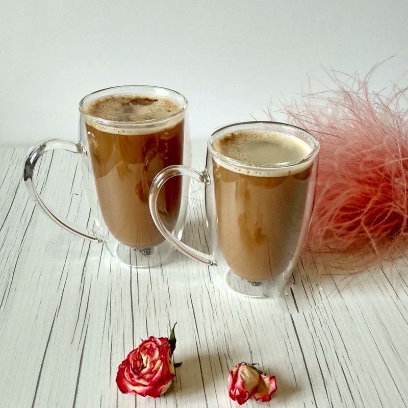 Լուծվող սուրճի, կապուչինոյի, թեյի բաժակ Wilmax WL-888741/A թերմո ապակի 400մլ 2