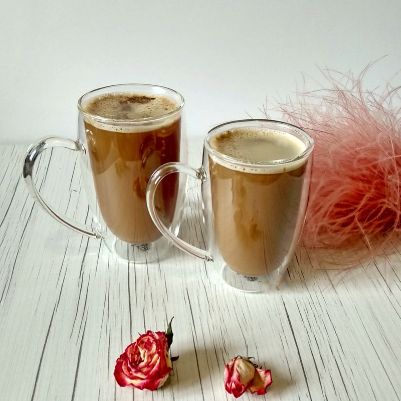 Լուծվող սուրճի, կապուչինոյի, թեյի բաժակ Wilmax WL-888742/A թերմո ապակի 500մլ 2