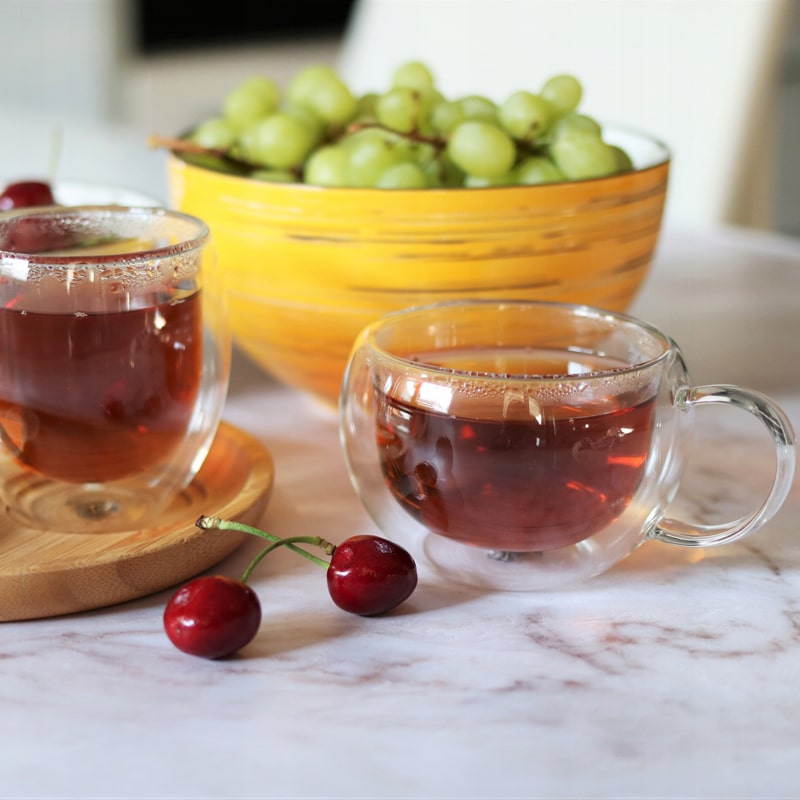 Լուծվող սուրճի, կապուչինոյի, թեյի բաժակ Wilmax WL-888748/A թերմո ապակի 400մլ 2