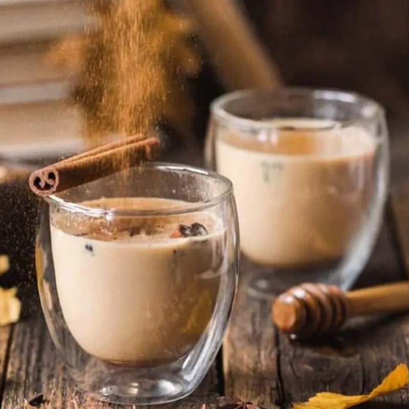 Լուծվող սուրճի, կապուչինոյի, թեյի բաժակ Wilmax WL-888760/A թերմո ապակի 200մլ 2