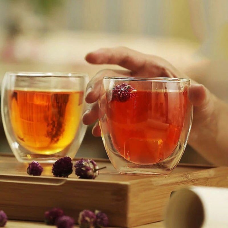 Լուծվող սուրճի, կապուչինոյի, թեյի բաժակ Wilmax WL-888762/A թերմո ապակի 300մլ 2