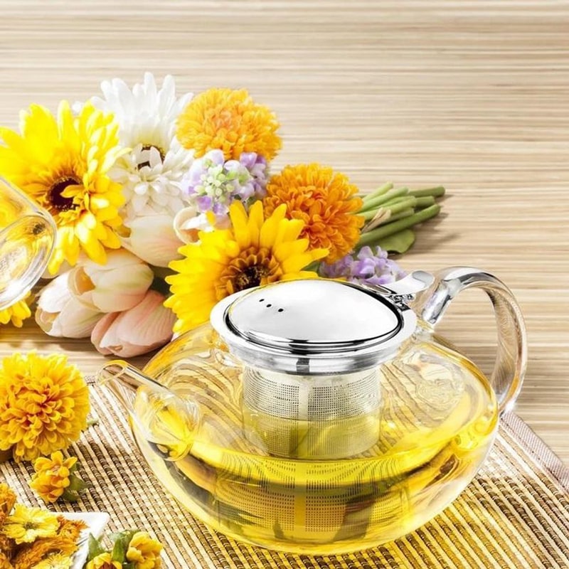 Թեյնիկ-թրմիչ Wilmax WL-888806/A ապակի 1.55լ 2