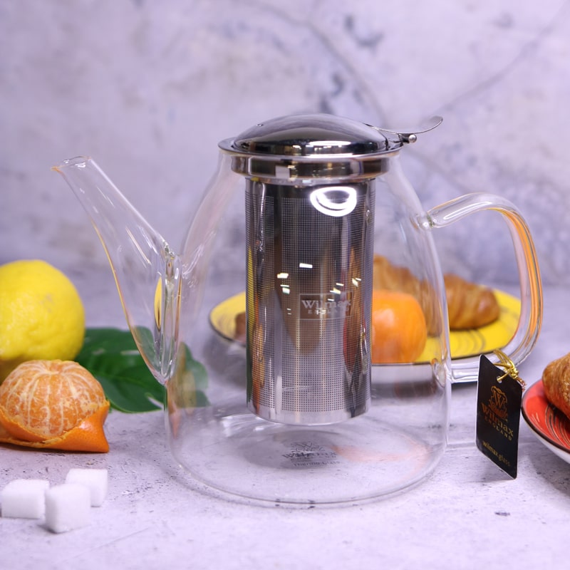 Թեյնիկ-թրմիչ Wilmax WL-888809/A ապակի 1500մլ 2