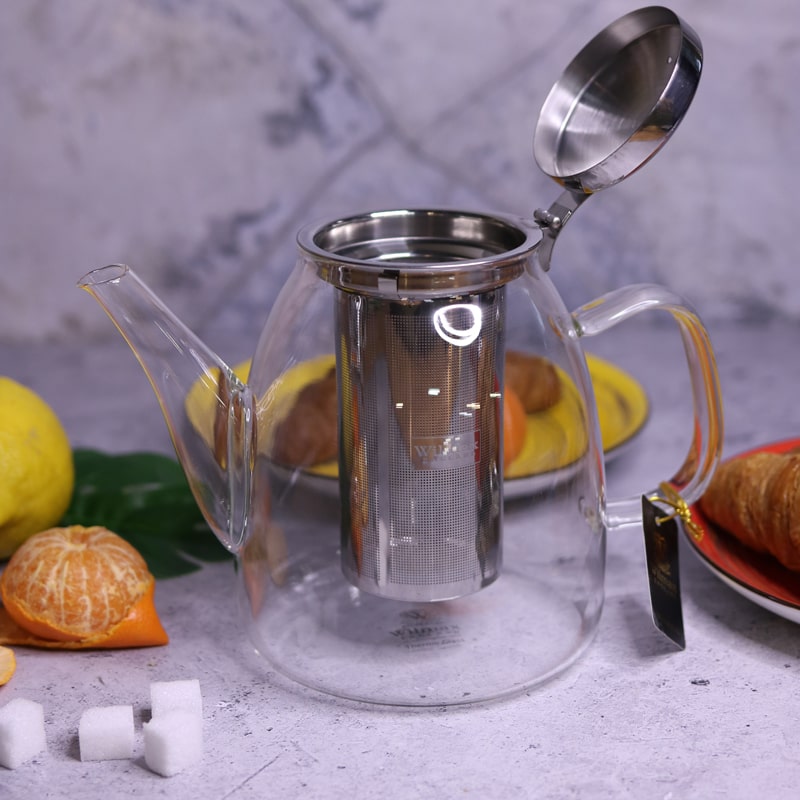 Թեյնիկ-թրմիչ Wilmax WL-888809/A ապակի 1500մլ 3