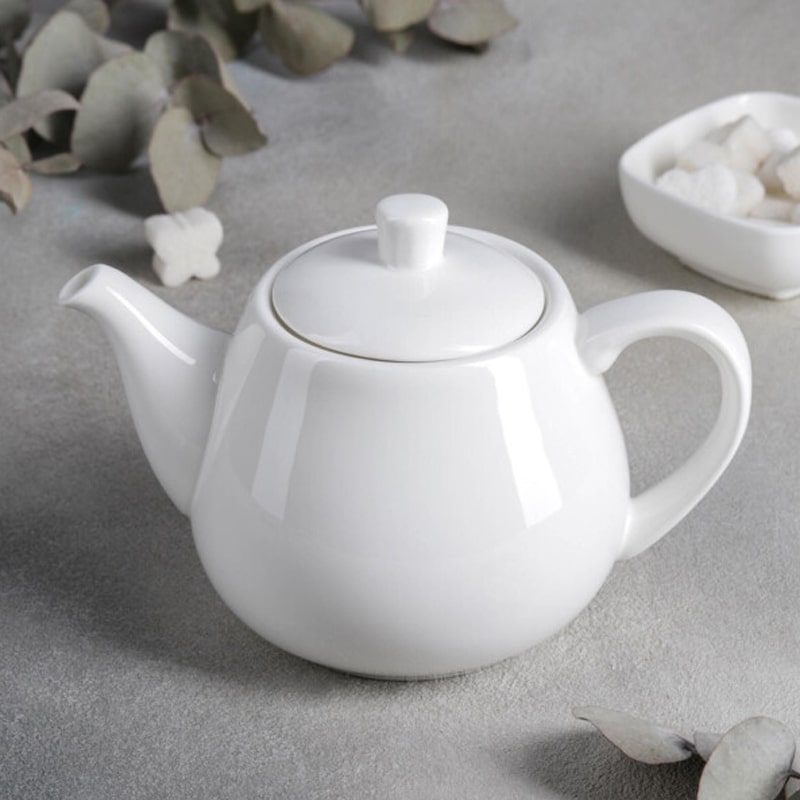 Թեյնիկ Wilmax WL-994004/A ճենապակ 700մլ սպիտակ 2