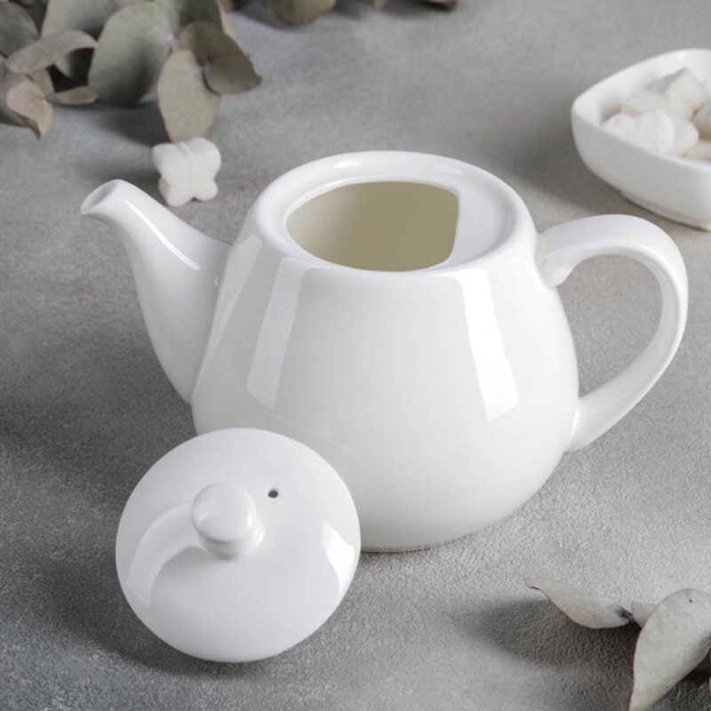 Թեյնիկ Wilmax WL-994004/A ճենապակ 700մլ սպիտակ 3