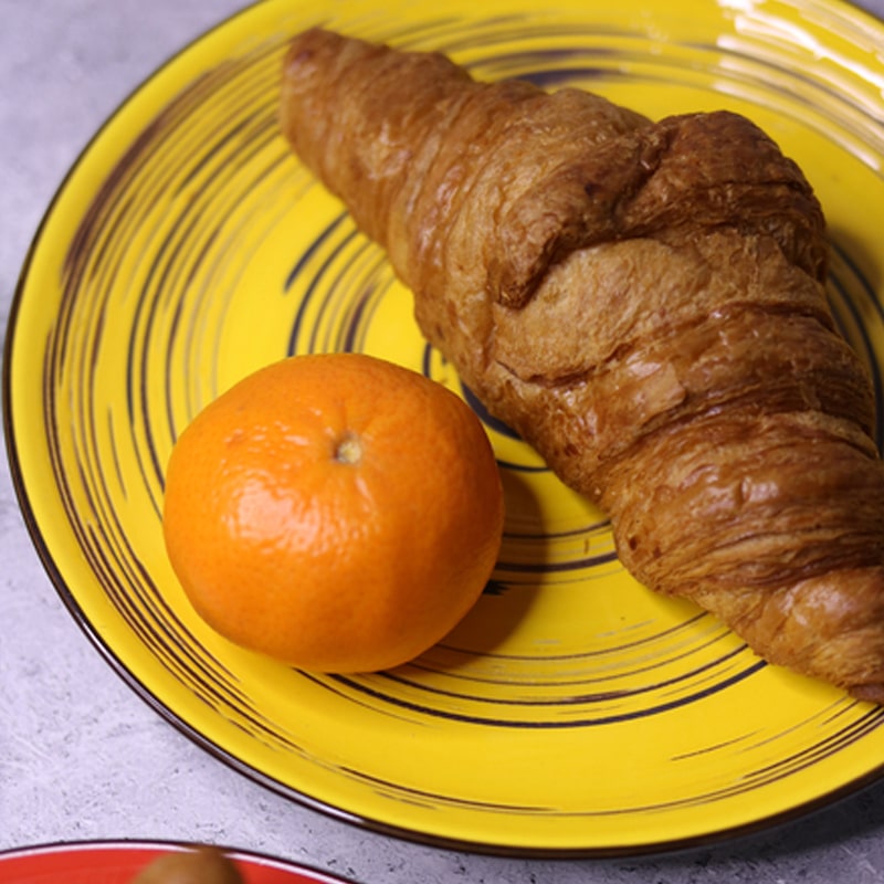 Կլոր ափսե Wilmax 669412/A 5569 N8 Spiral ճենապակի 20.5սմ դեղին 2