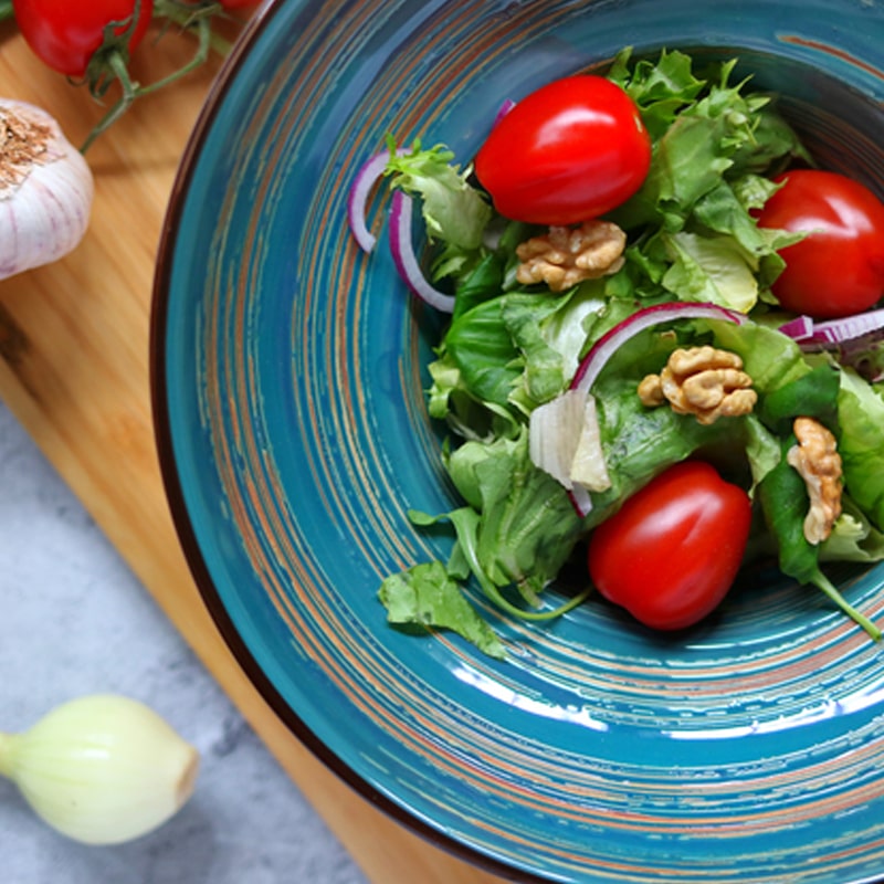 Ապուրի կլոր ափսե Wilmax 669526/A 5549 Spiral ճենապակի 27սմ կանաչ 2