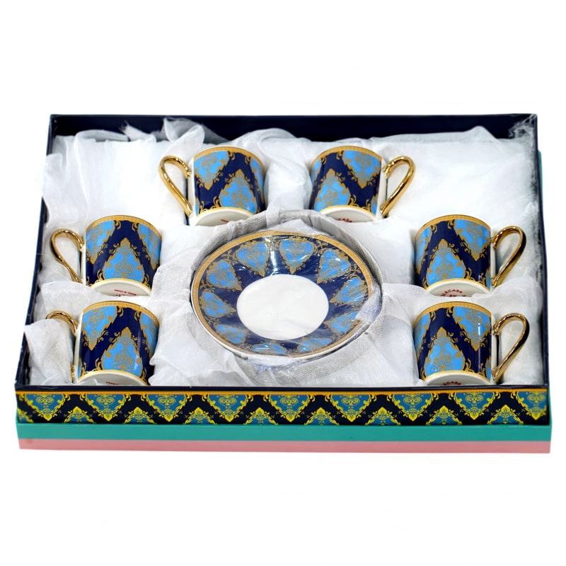 Սուրճի Բաժակ Solecasa SC1877 ճենապակի 90մլ 6 հատ 2