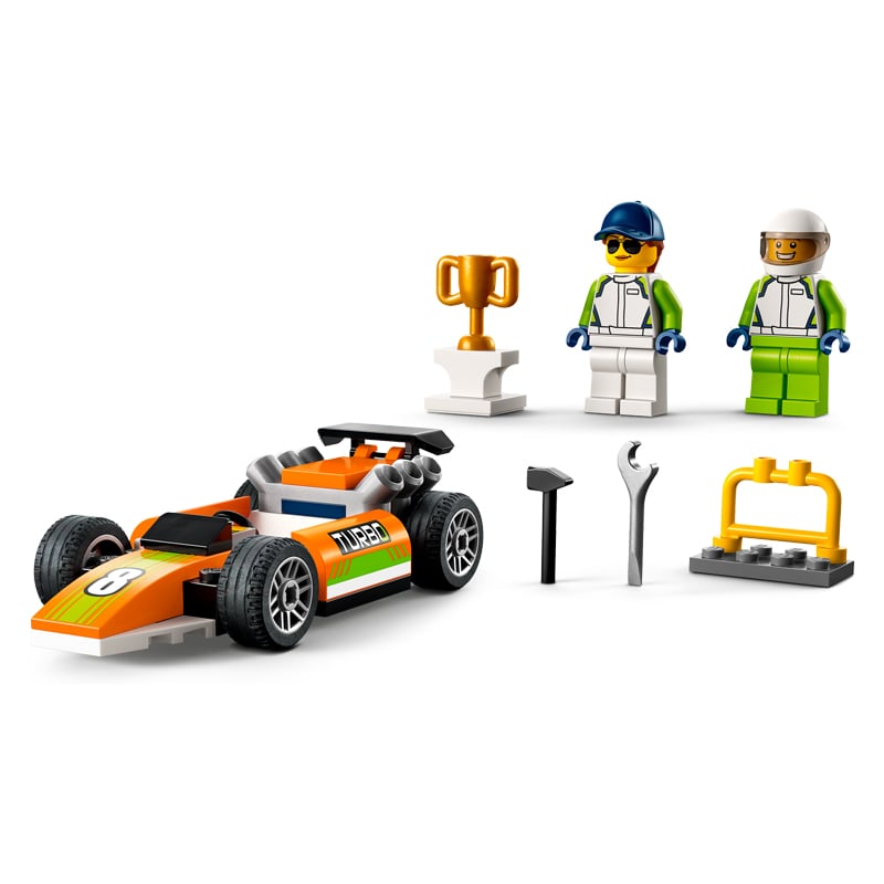 Կոնստրուկտոր LEGO City 60322 մրցարշավային մեքենա 46 կտոր 4+ 3