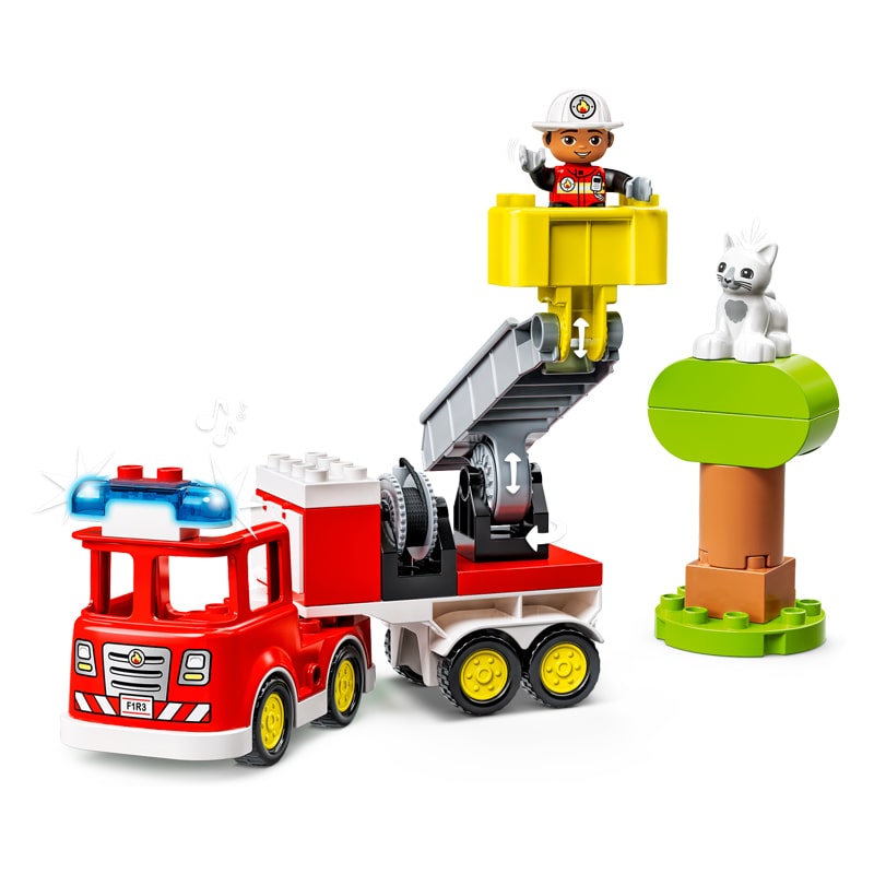 Կոնստրուկտոր LEGO Duplo 10969 հրշեջ մեքենա 21 կտոր 2+ 3