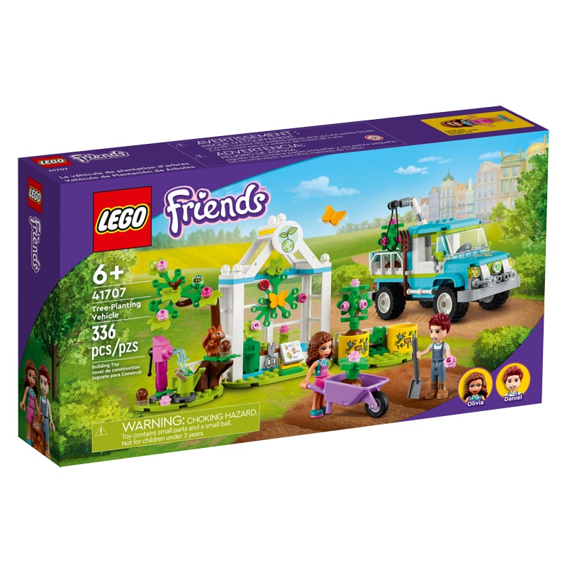 Կոնստրուկտոր LEGO Friends 41707 ծառատունկի մեքենա 336 կտոր 6+