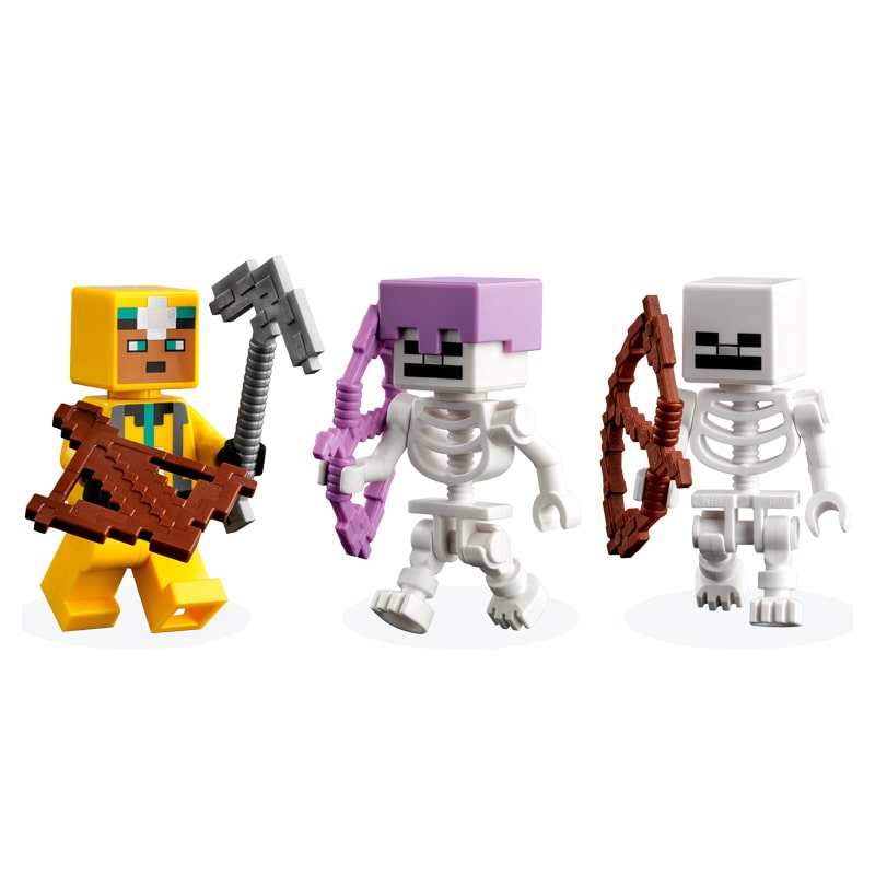 Կոնստրուկտոր LEGO Minecraft 21189 կմախքի զնդան 364 կտոր 8+ 3