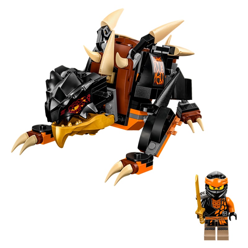 Կոնստրուկտոր LEGO NINJAGO 71782 երկրային վիշապ Քոուլա 285 կտոր 7+ 3