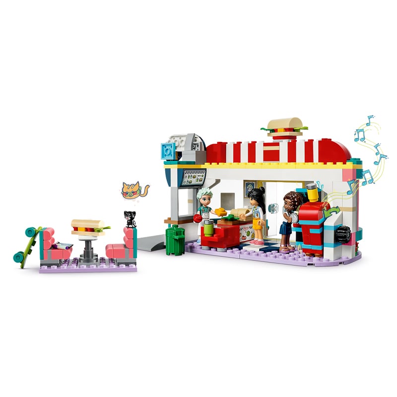 Կոնստրուկտոր LEGO Friends 41728 ճաշարան Հերթլեյք քաղաքի կենտրոնում 346 կտոր 6+ 3