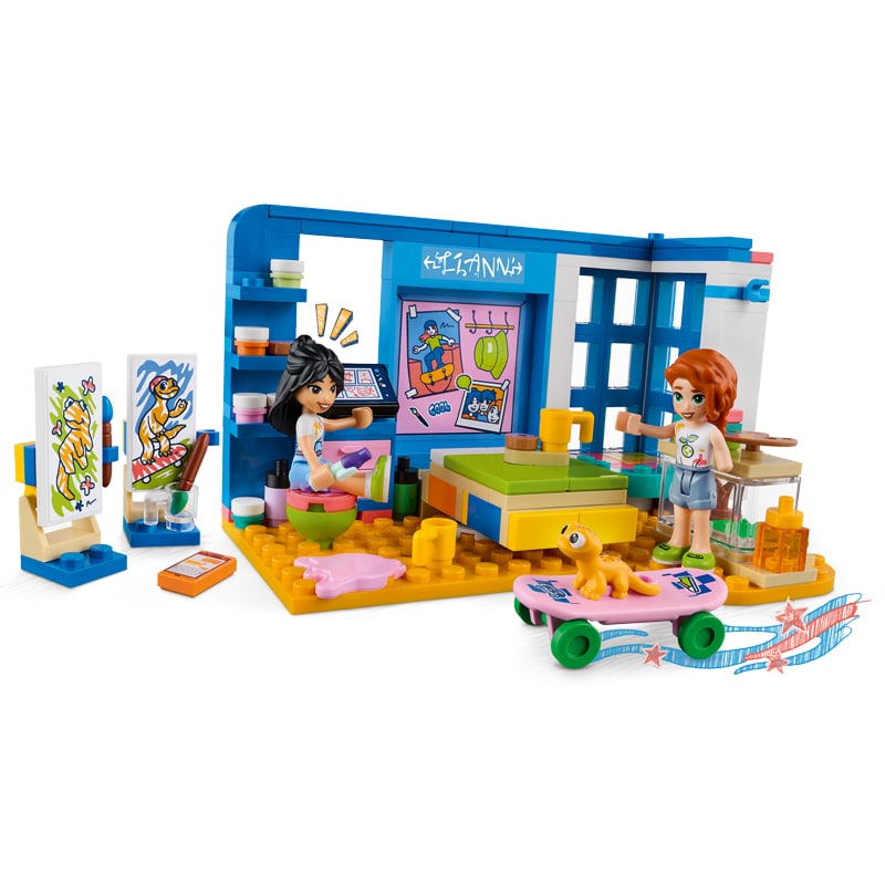 Կոնստրուկտոր LEGO Friends 41739 Լիանի սենյակը 204 կտոր 6+ 3