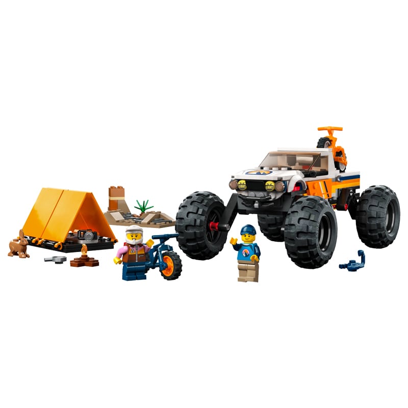 Կոնստրուկտոր LEGO City 60387 ամենագնաց 4x4 արկածները 252 կտոր 6+ 2