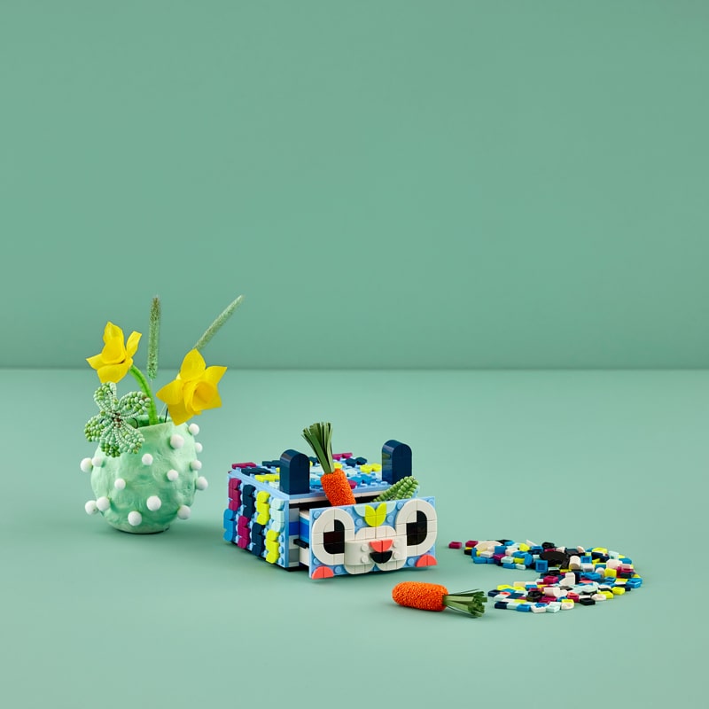 Կոնստրուկտոր LEGO Dots 41805 ստեղծագործական դարակ «Կենդանիներ» 643 կտոր 6+ 4