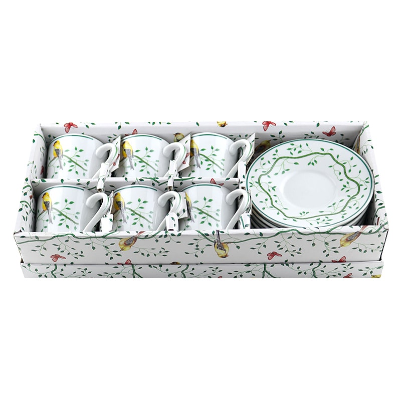 Սուրճի բաժակ 3001-1668A կերամիկա 6 հատ 2