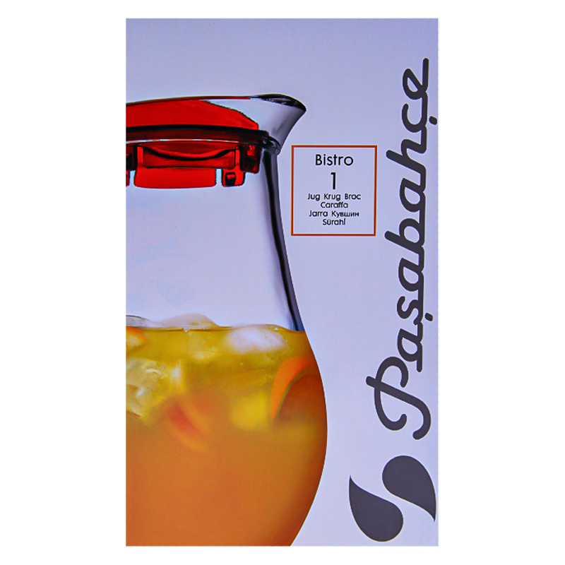 Գրաֆին Bistro 80119 միատոն թափանցիկ ապակի պլաստմասսե կափարիչով 1․85լ 2