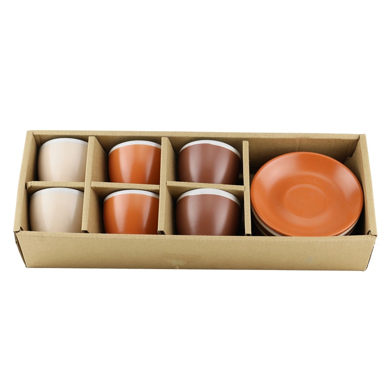 Սուրճի բաժակ Platinium 19073E գունավոր 100մլ 6 հատ 2